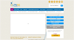 Desktop Screenshot of clpnns.ca